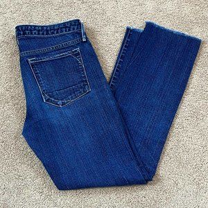 Earnest Sewn Premium Denim Jeans, Raw Edge, Size 30